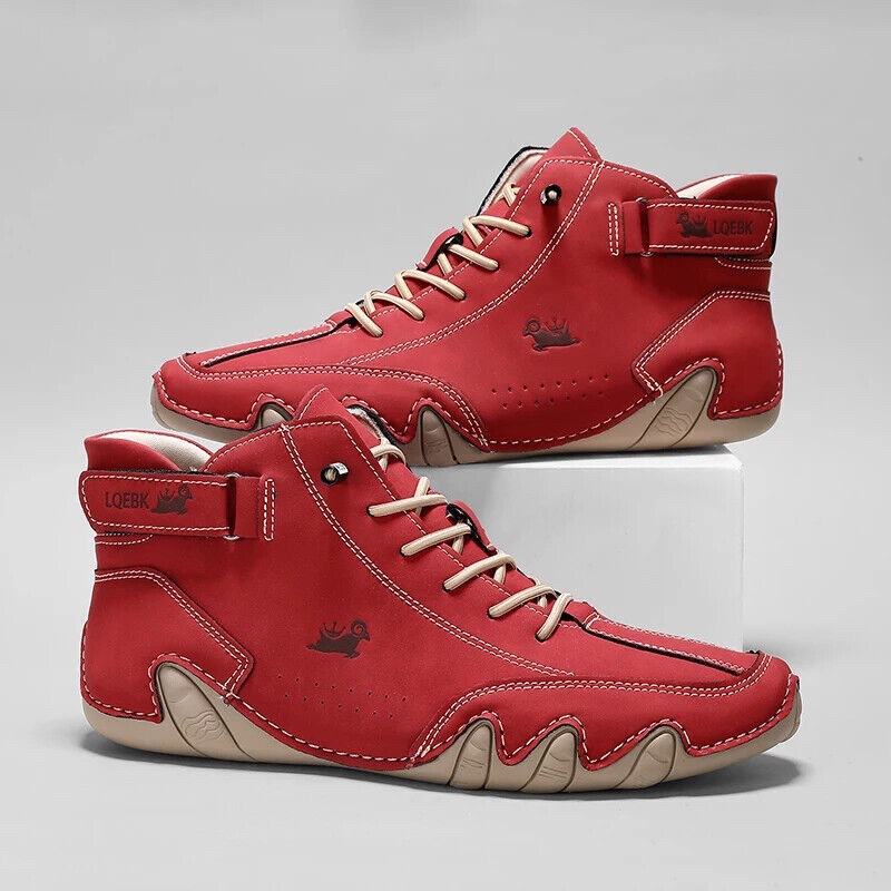 Men'S Shoes Comfortable Walking - Leather Casual Shoes Sneakers for Men