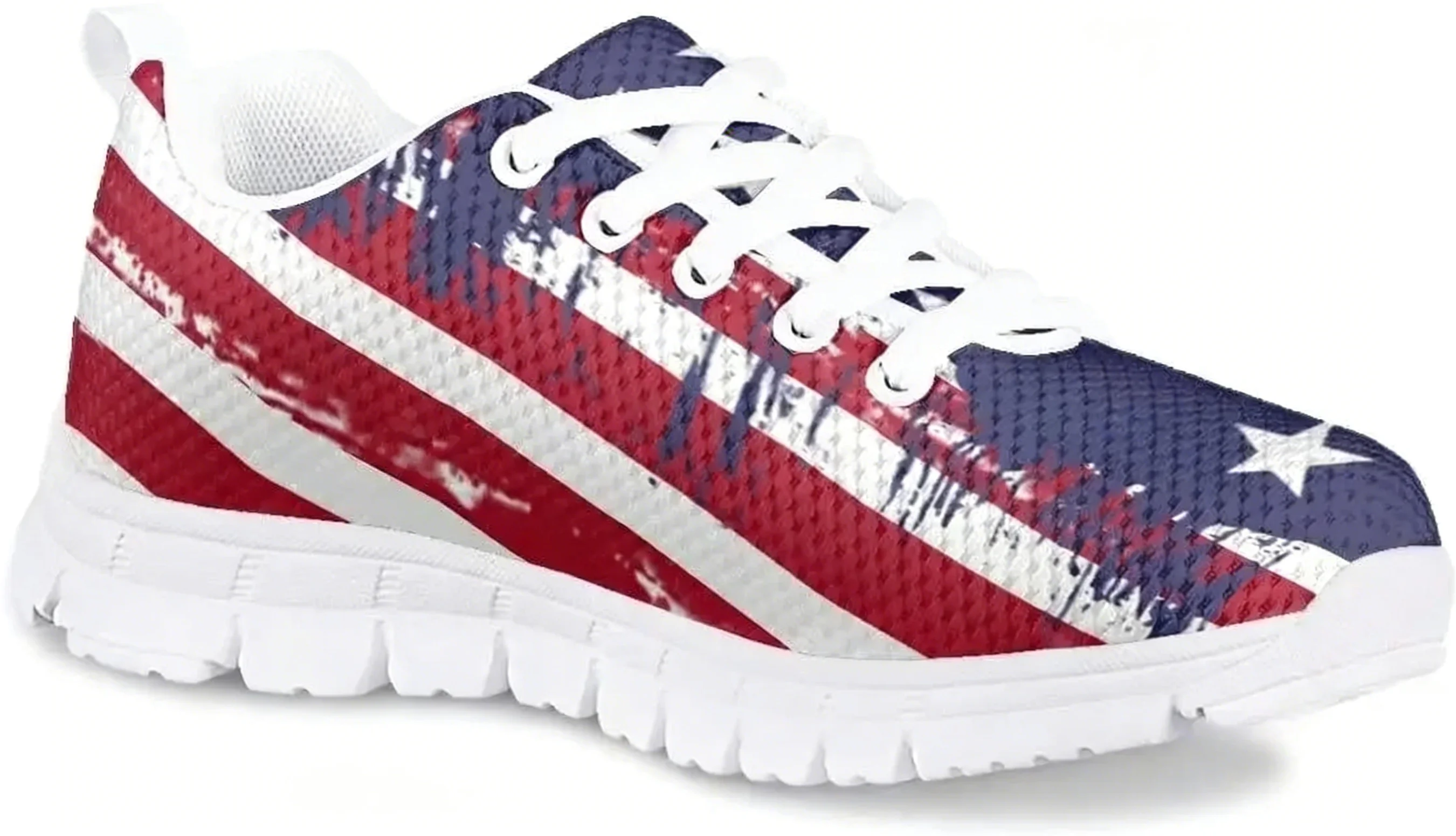 Men Shoes Uk - Uk Flag USA Flag Sports Shoes