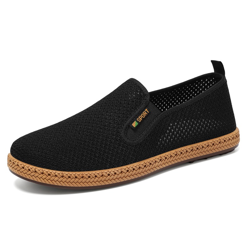 Men's Old Beijing Style Slip-O - Men'S Shoes For Wide Feet 评论和价格
