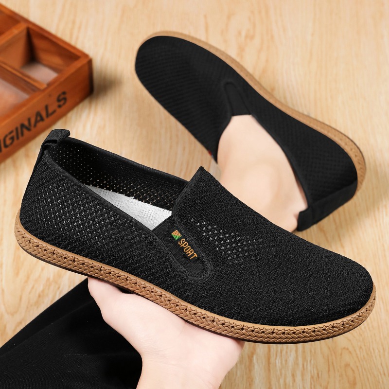 Men's Old Beijing Style Slip-O - Men'S Shoes For Wide Feet 评论和价格