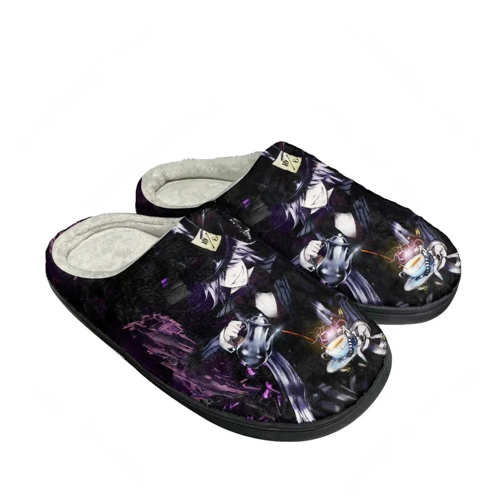 Cartoon Fashion Cotton Custom  - Men Shoes Black 评论和价格