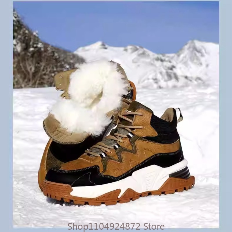 Winter Warm Wool Cotton Shoes  - Men'S Shoes Comfortable Walking 评论和价格