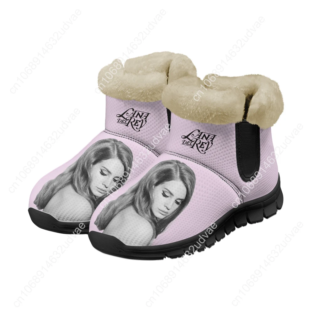 Lana Del Rey Singer Plush Shoe - Men Shoes Black 评论和价格