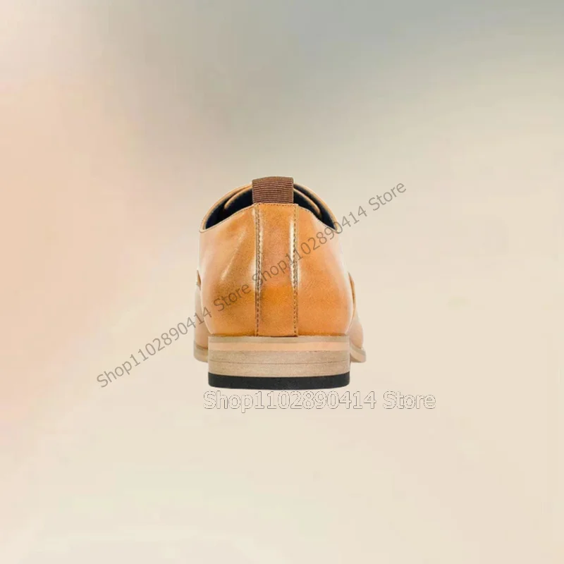 Yellow Black Sewing Design Low - Men'S Shoes Yellow And Black 评论和价格