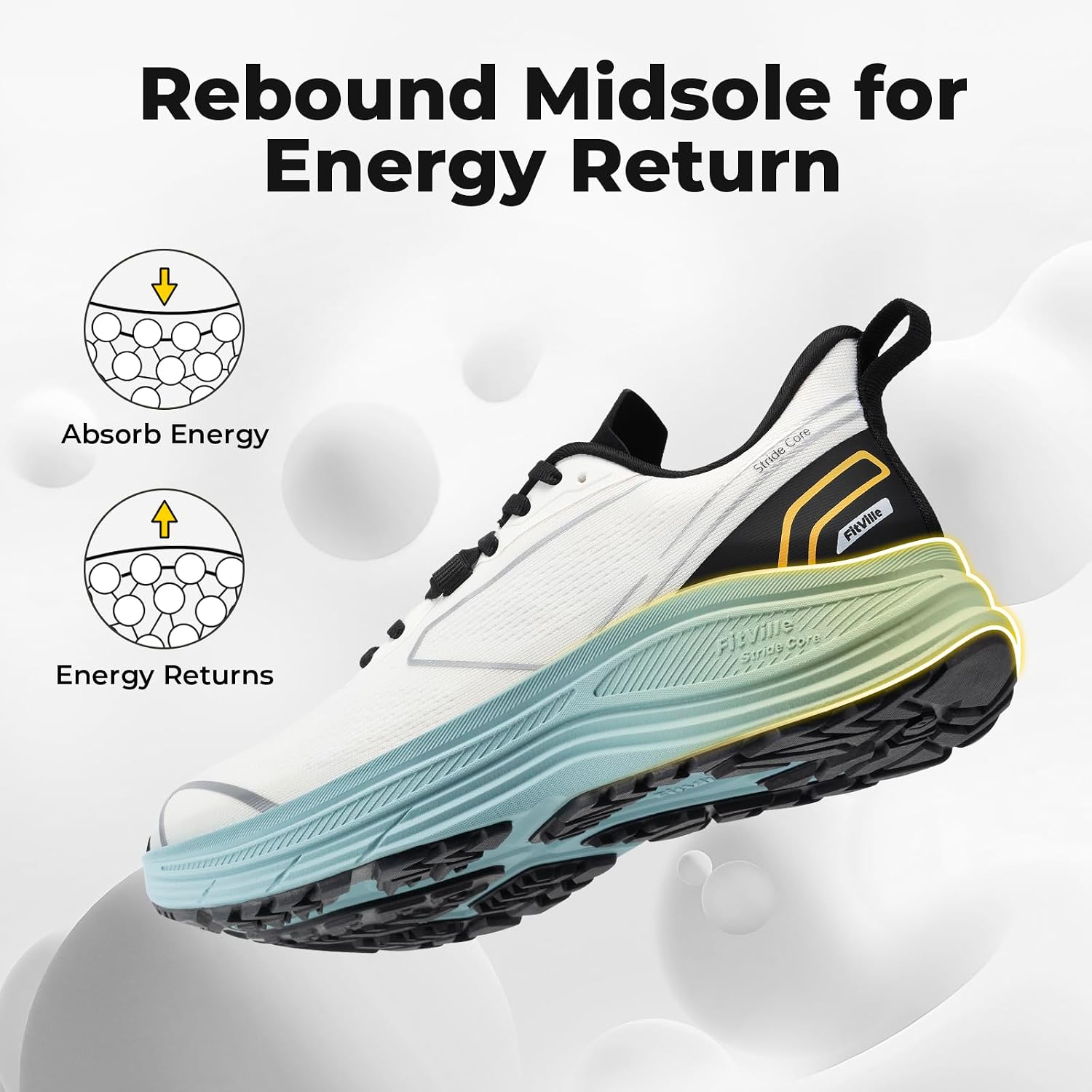 FitVille Men's Wide Fit Road R - Men'S Shoes For Wide Feet 评论和价格