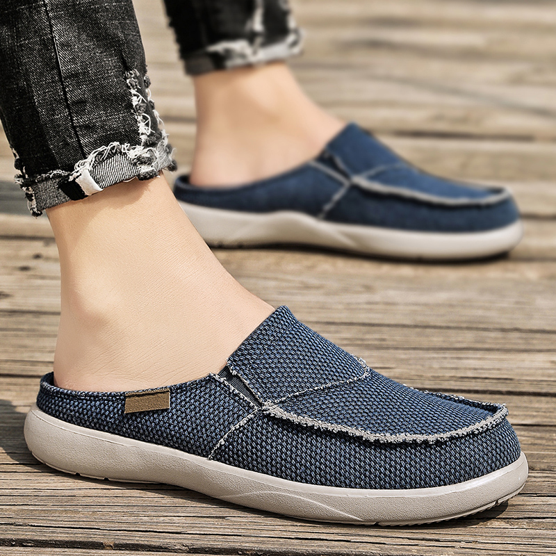 Men's Canvas Shoes For Men Sli - Men'S Shoes Comfortable Walking 评论和价格