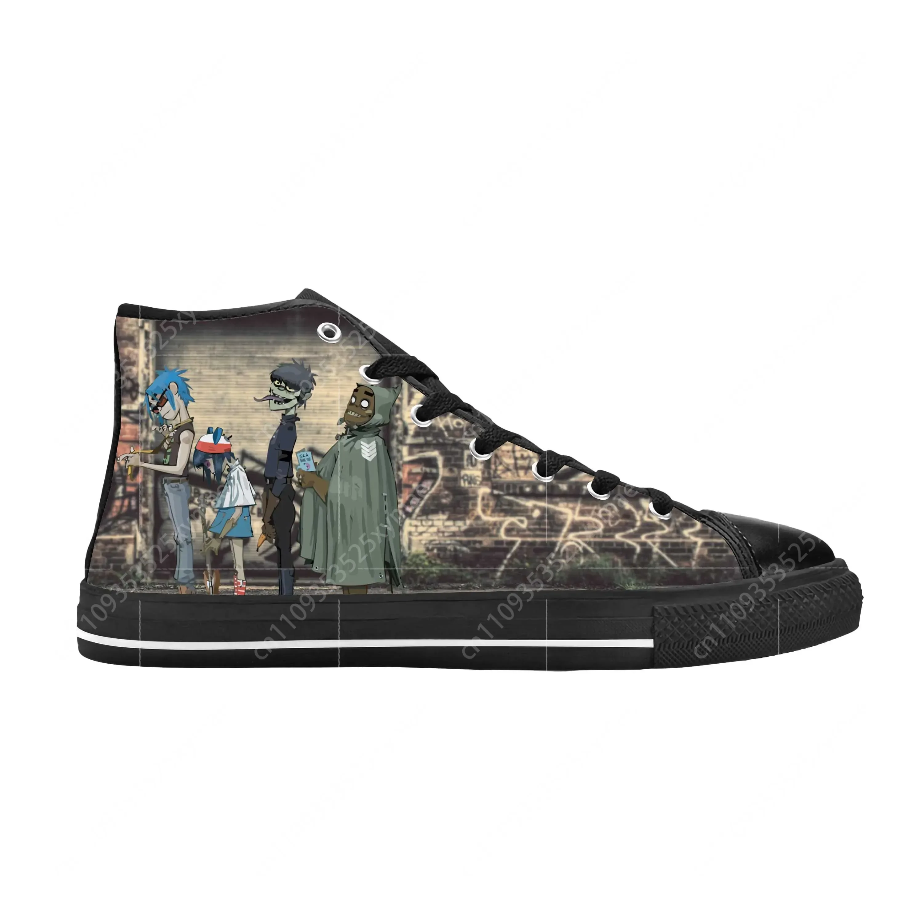 Gorillaz UK Rock Band Hip-Hop  - Men Shoes Uk 评论和价格
