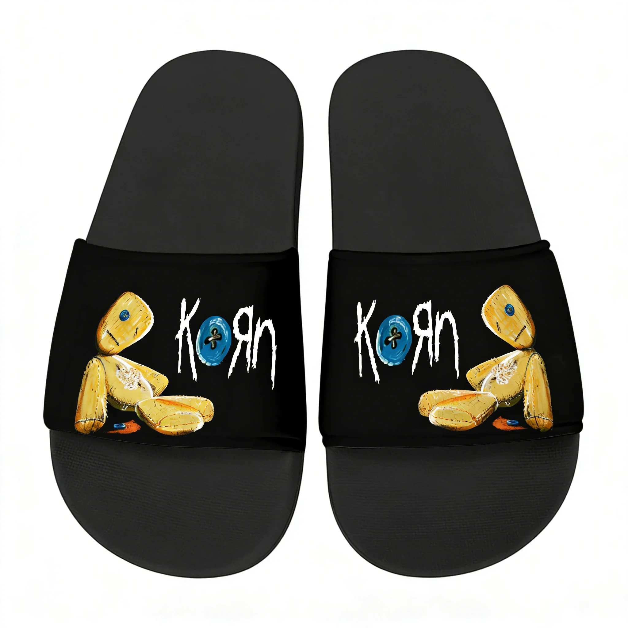 Korn Rock Band Slippers Home W - Men'S Shoes In Style 评论和价格
