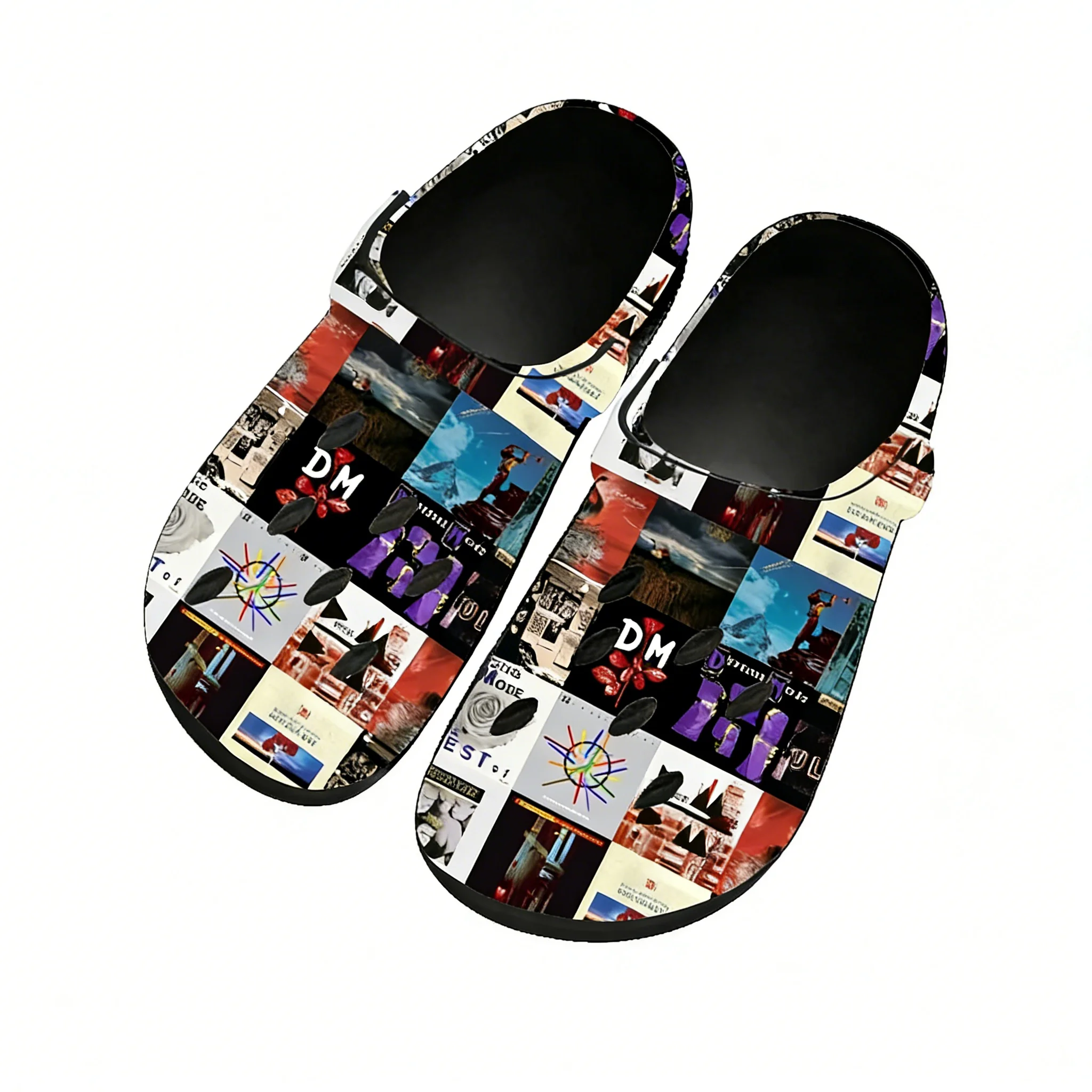Depeche Mode Sandals Mens Wome - Men Shoes Black 评论和价格