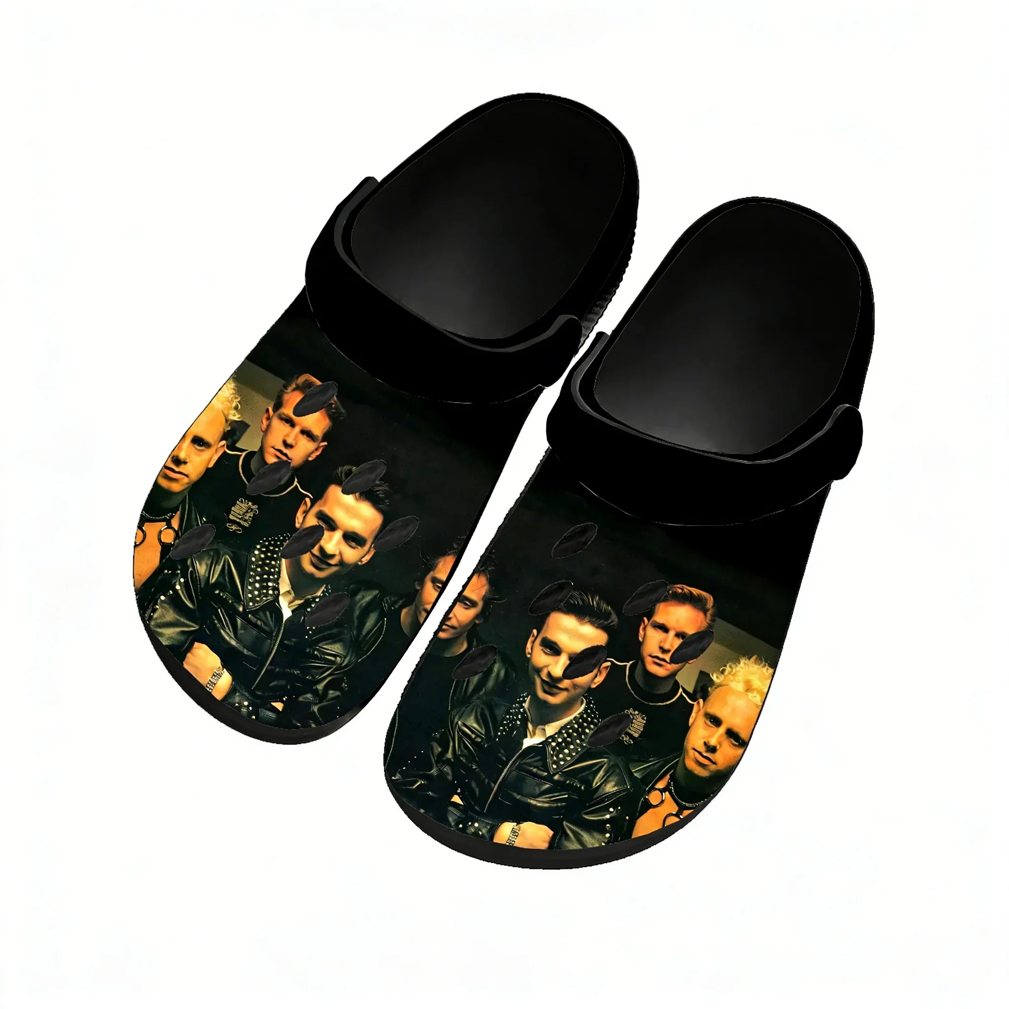 Depeche Mode Sandals Mens Wome - Men Shoes Black 评论和价格