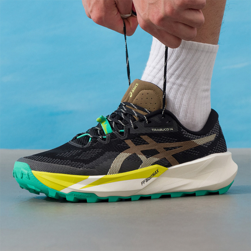 Asics  Men TRABUCO 14 Black Br - Men'S Shoes Yellow And Black 评论和价格