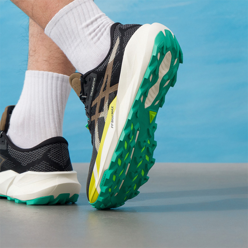 Asics  Men TRABUCO 14 Black Br - Men'S Shoes Yellow And Black 评论和价格