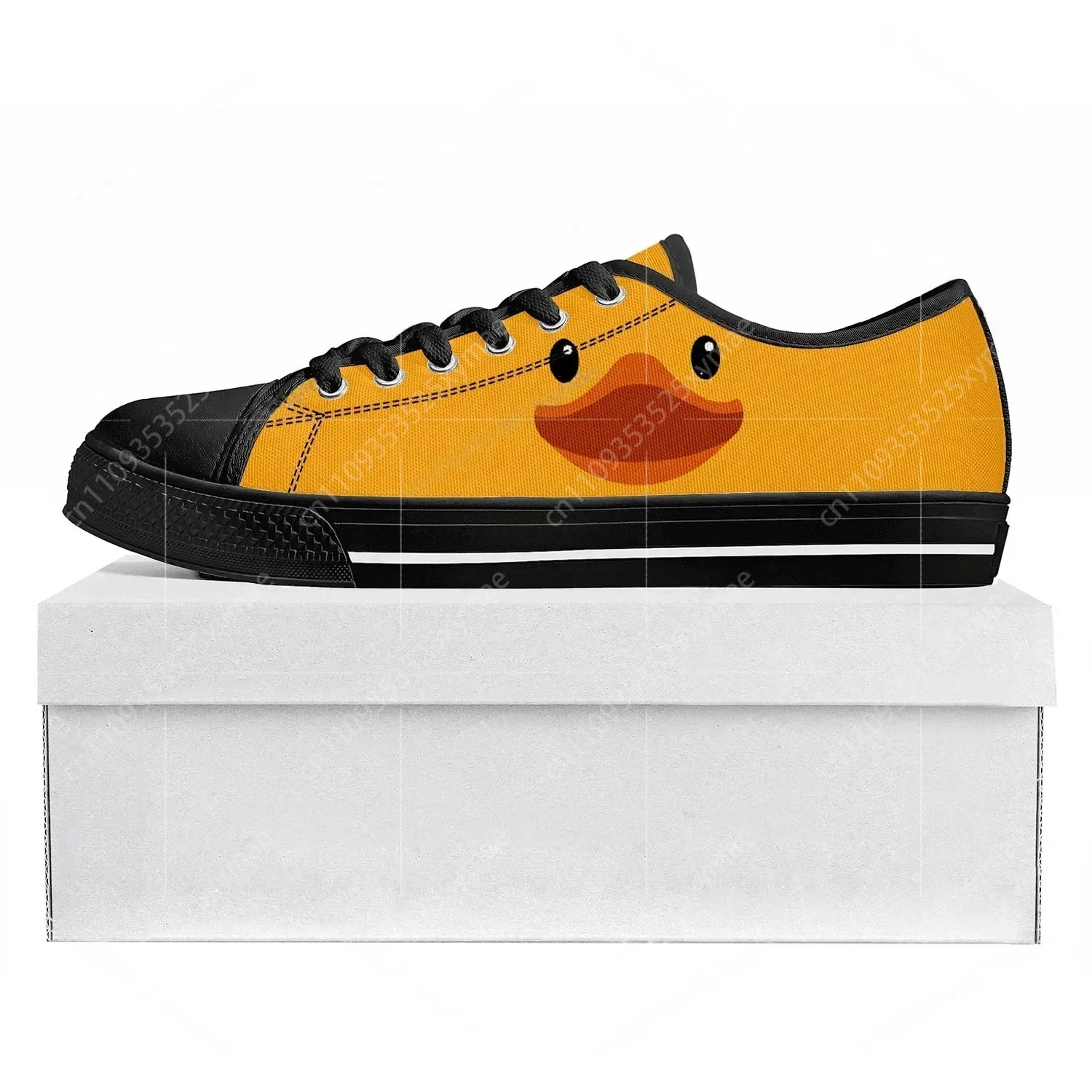 Yellow Duck Printed Low Top Hi - Men'S Shoes Yellow And Black 评论和价格