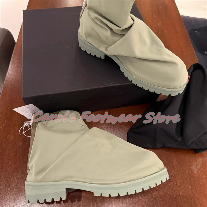Pleated Nylon Cloth High Top M - Men'S Shoes To Increase Height 评论和价格