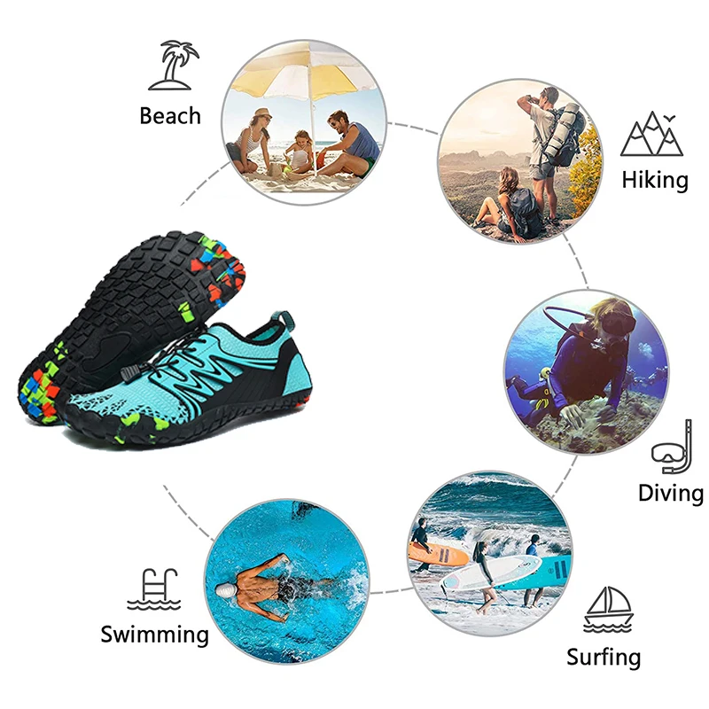 Unisex Water Shoes Quick-Dry A - Men'S Shoes Vibram 评论和价格