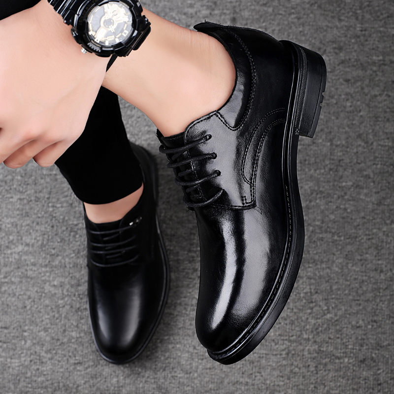 Leather Casual Elevator Shoes  - Men'S Shoes To Increase Height 评论和价格