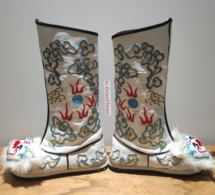 Chinese Operas Tiger Head Boot - Men Shoes China 评论和价格