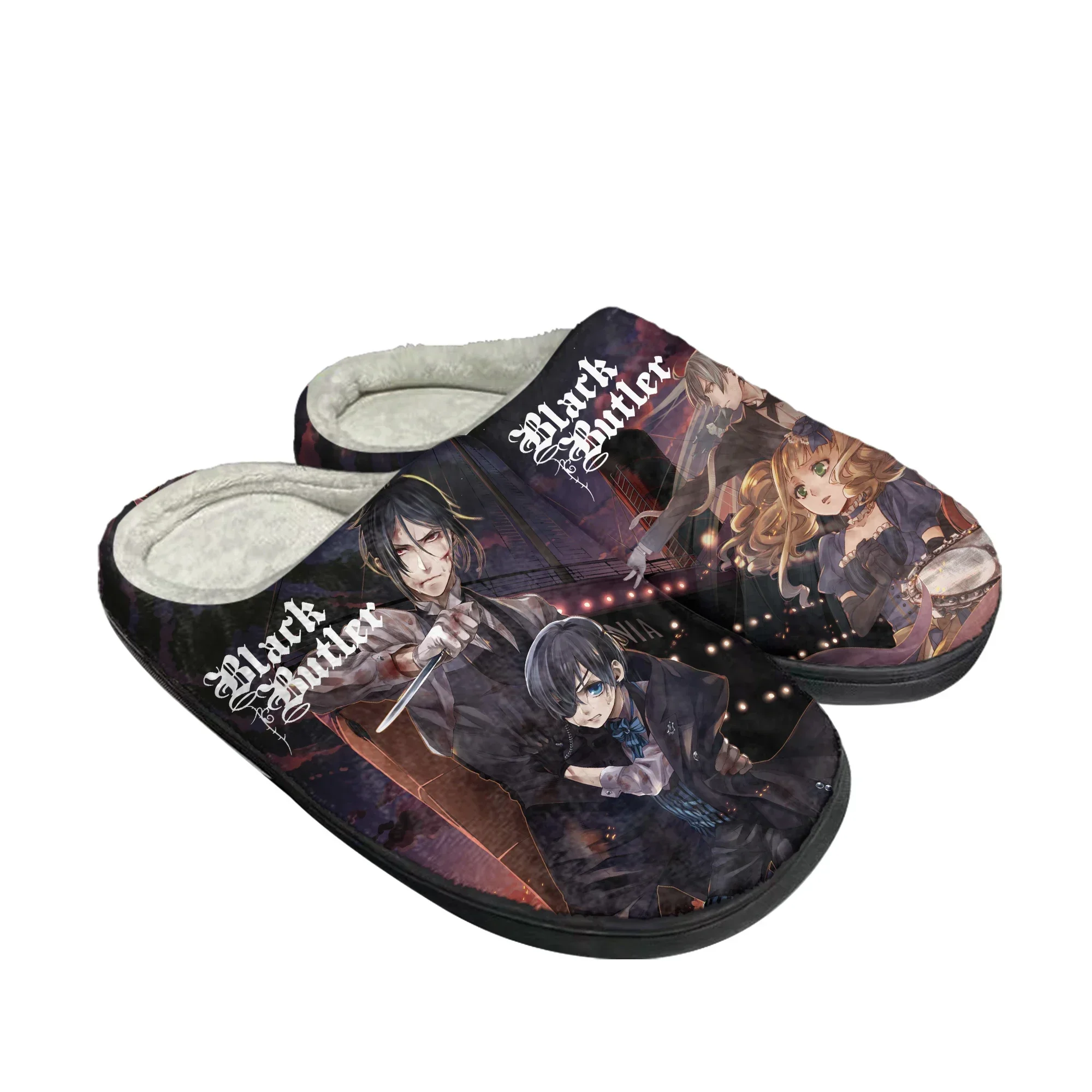 Black Butler Home Cotton Slipp - Men Shoes Black 评论和价格