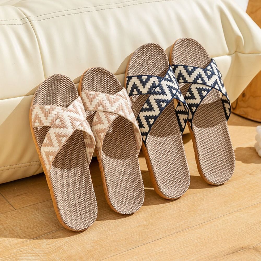 Fashion Ethnic Style Linen Cro - Men'S Shoes In Fashion 评论和价格